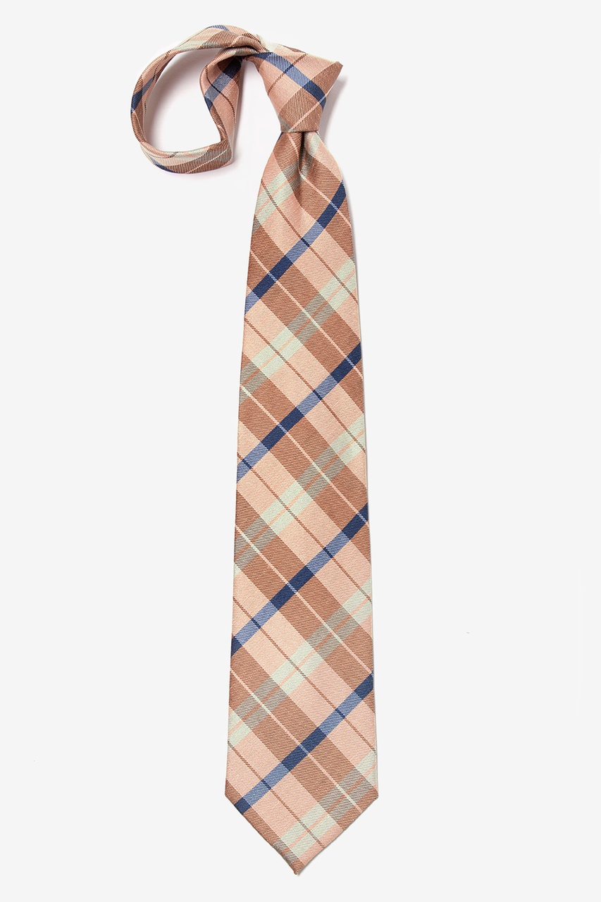 Melon Linen Port Harbour Tie