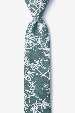 _Ace Mineral Blue Skinny Tie_