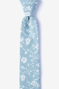 Bexley Mineral Blue Skinny Tie Photo (0)