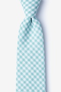 Clayton Mineral Blue Extra Long Tie Photo (0)