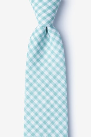 Clayton Mineral Blue Extra Long Tie