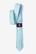 Clayton Mineral Blue Skinny Tie Photo (1)