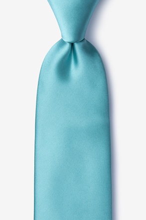 _Mineral Blue Extra Long Tie_