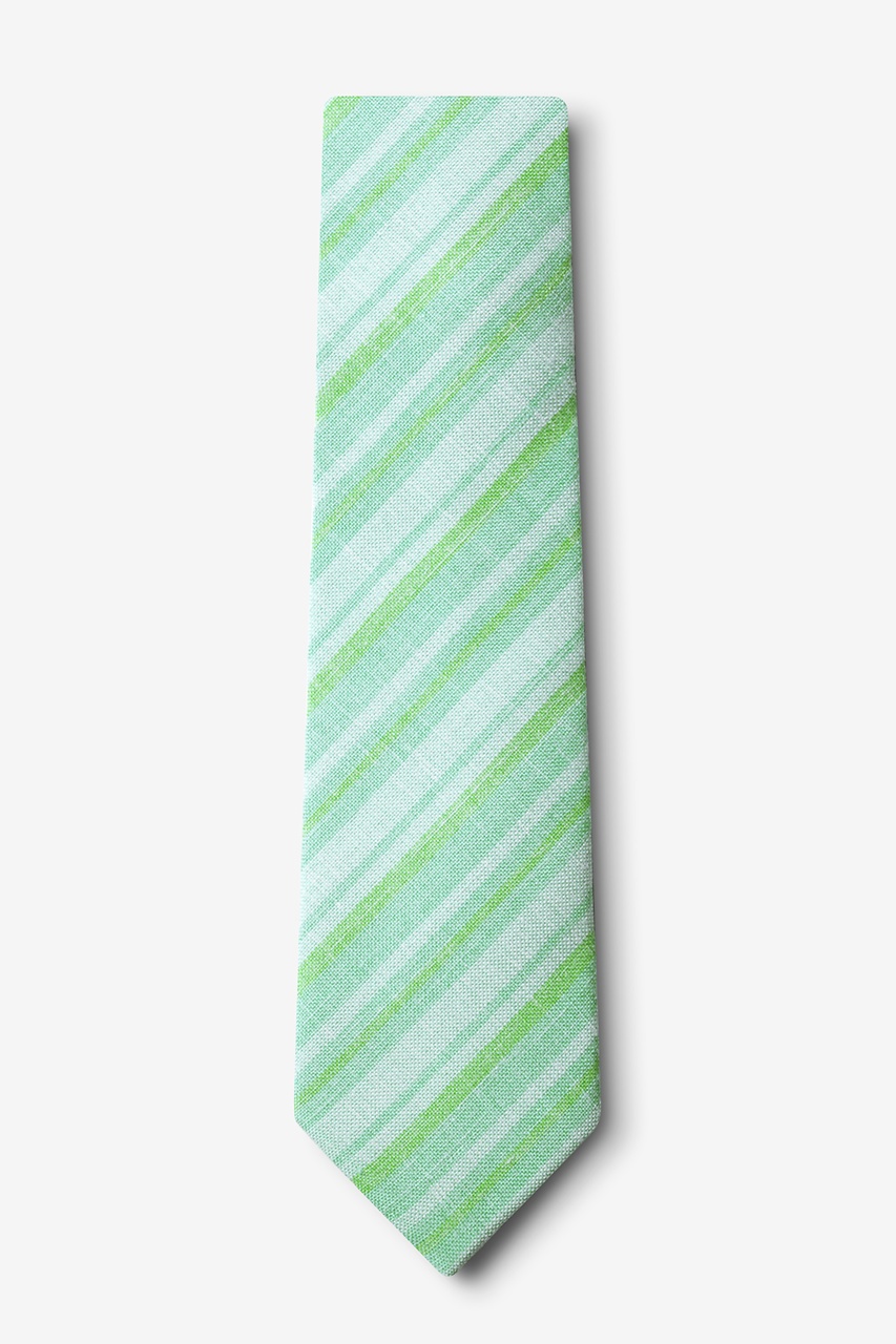 Katy Mint Green Extra Long Tie Photo (1)