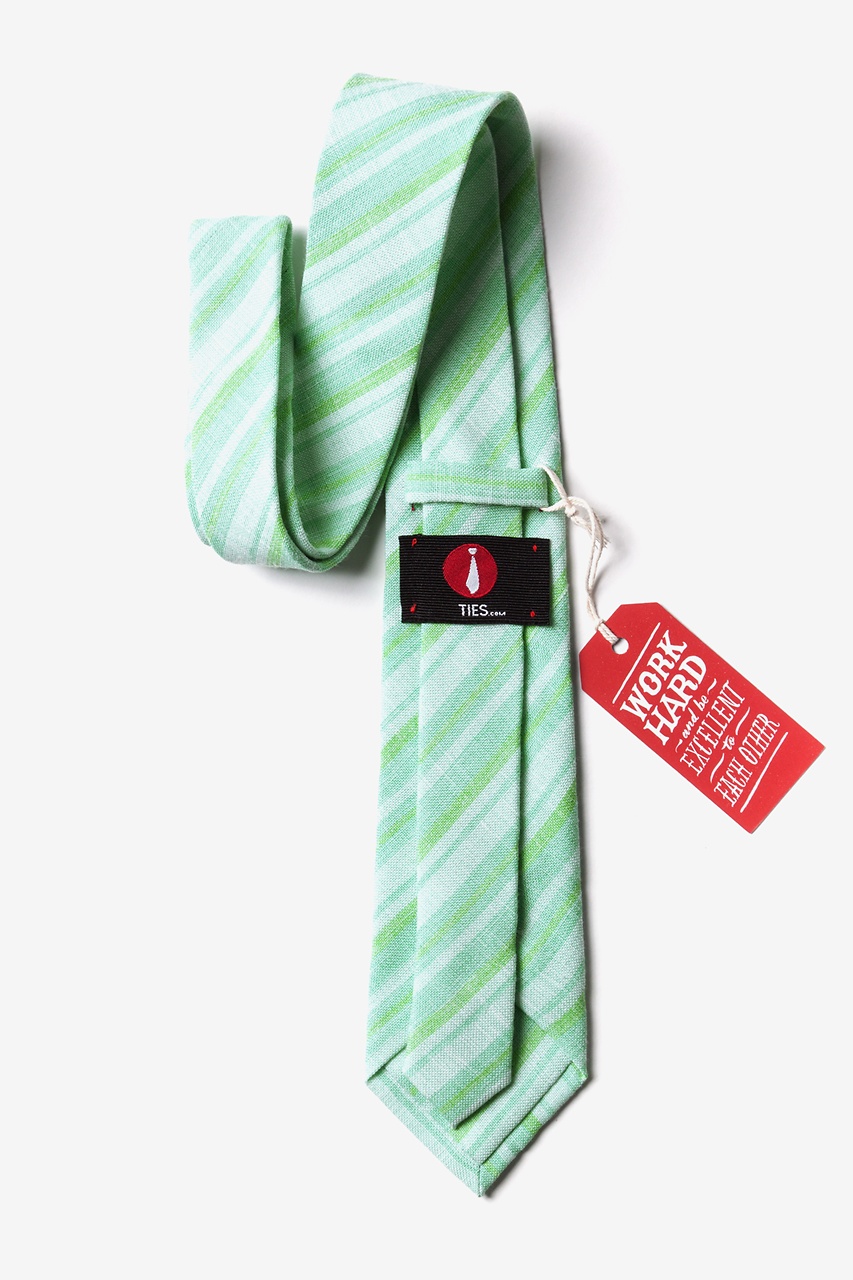 Katy Mint Green Extra Long Tie Photo (2)