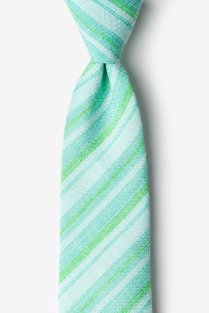 _Katy Mint Green Extra Long Tie_