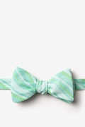 Katy Mint Green Self-Tie Bow Tie Photo (0)