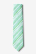 Katy Mint Green Skinny Tie Photo (1)
