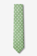 Fleur Crazy Moss Skinny Tie Photo (1)