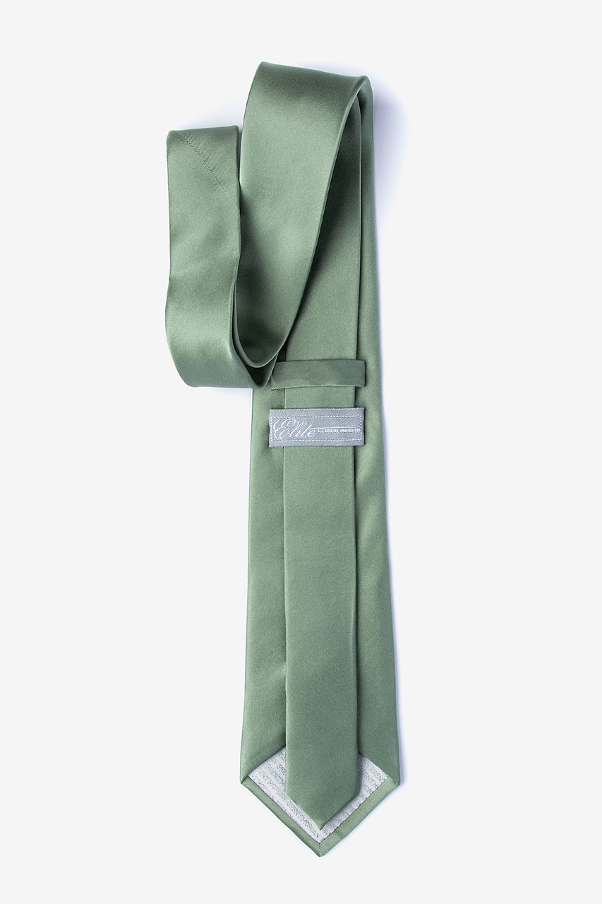 Moss Silk Tie for Men | Solid Neckties Collection | Ties.com