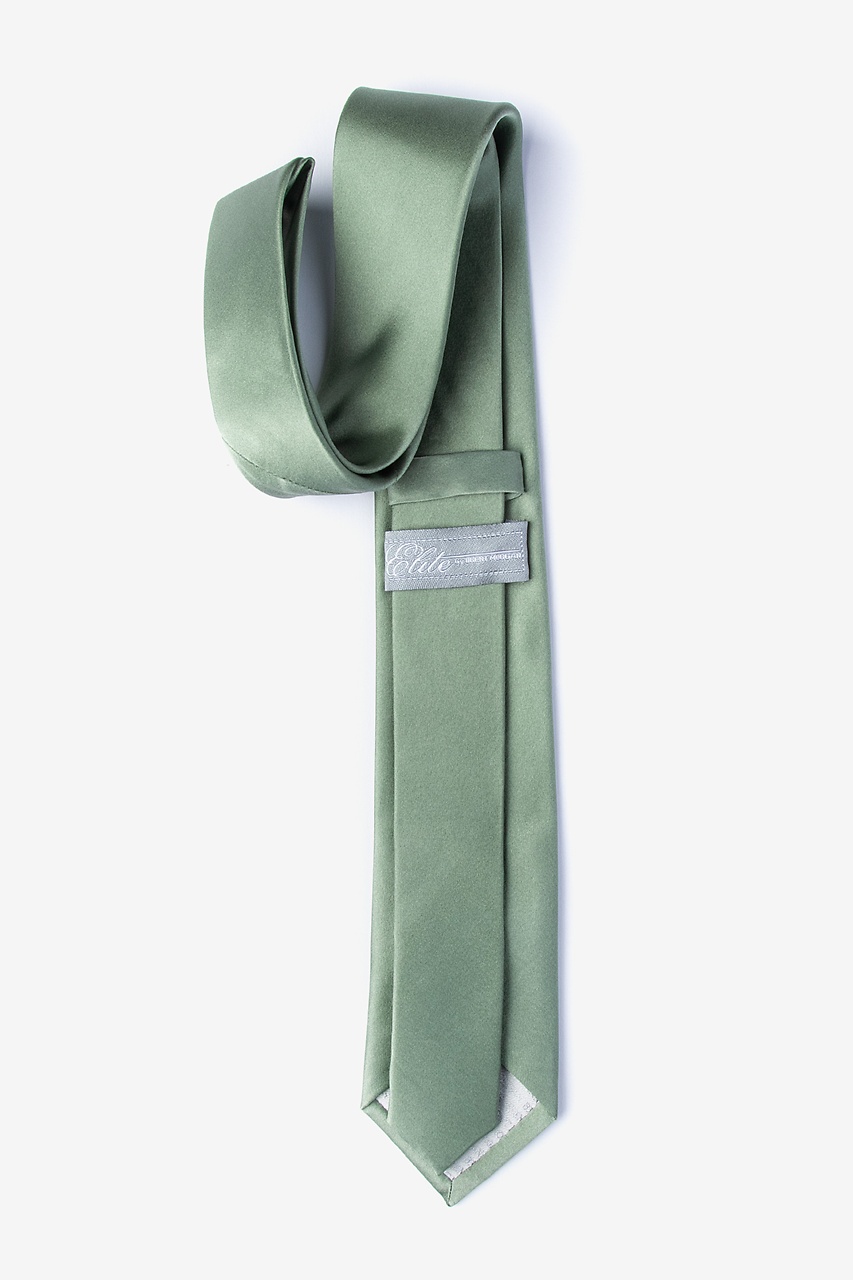 Moss Silk Moss Tie For Boys | Elite Solid | Ties.com