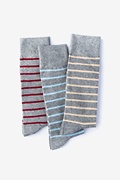 A Different Stripe 3 Multicolor Sock Pack Photo (0)