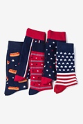 American Pride Multicolor Sock Pack Photo (0)