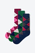Argyle Multicolor Sock Pack Photo (0)