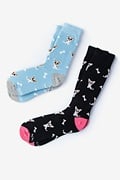 Chihuahua Dog Multicolor His & Hers Socks Photo (0)