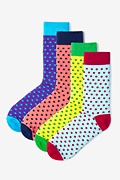 Buena Park 4 Multicolor Sock Pack Photo (0)