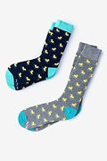 Rubber Duck Multicolor His & Hers Socks Photo (0)