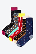 Hipster Pack #2 5 Multicolor Sock Pack Photo (0)