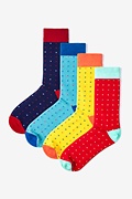 Long Beach 4 Multicolor Sock Pack Photo (0)