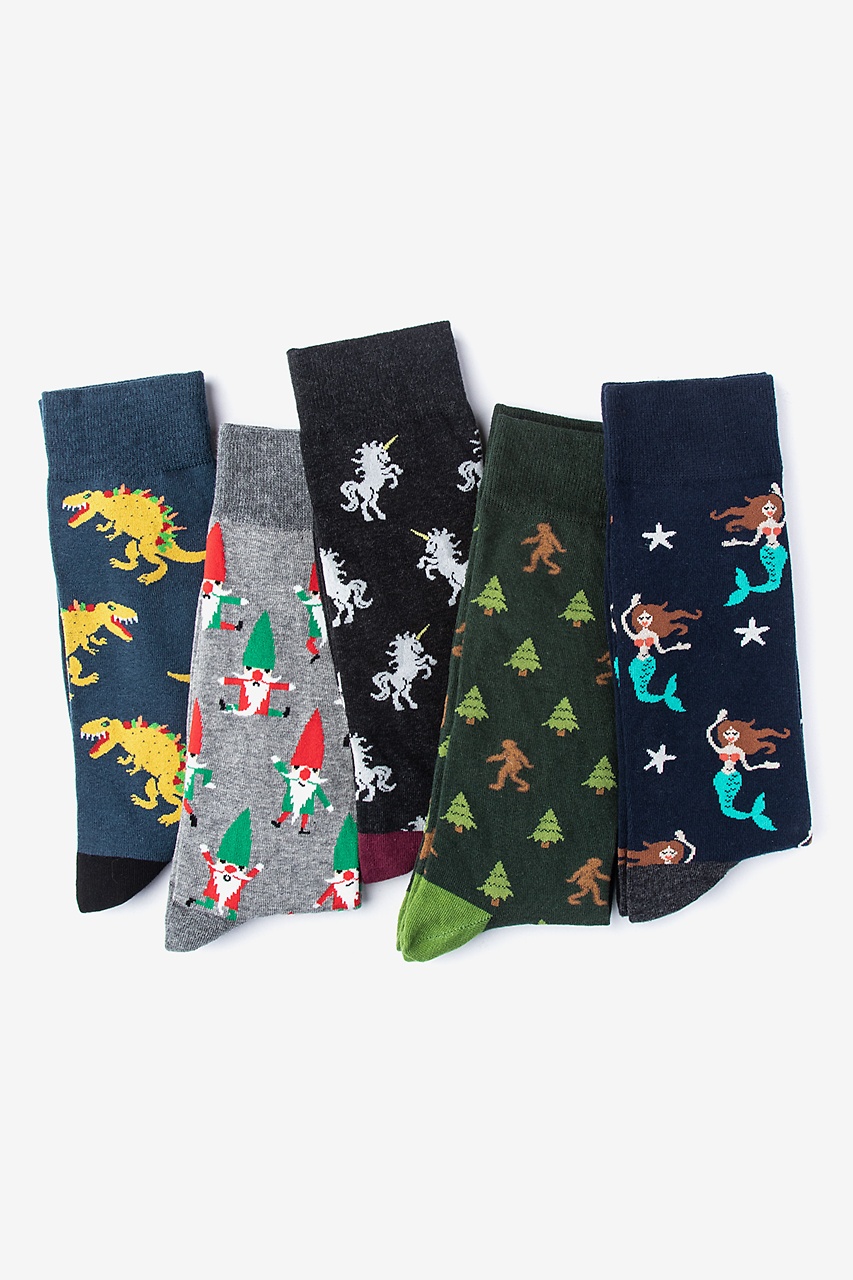 Mythical Creatures Multicolor Sock Pack Photo (1)