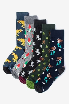 _Mythical Creatures Multicolor Sock Pack_