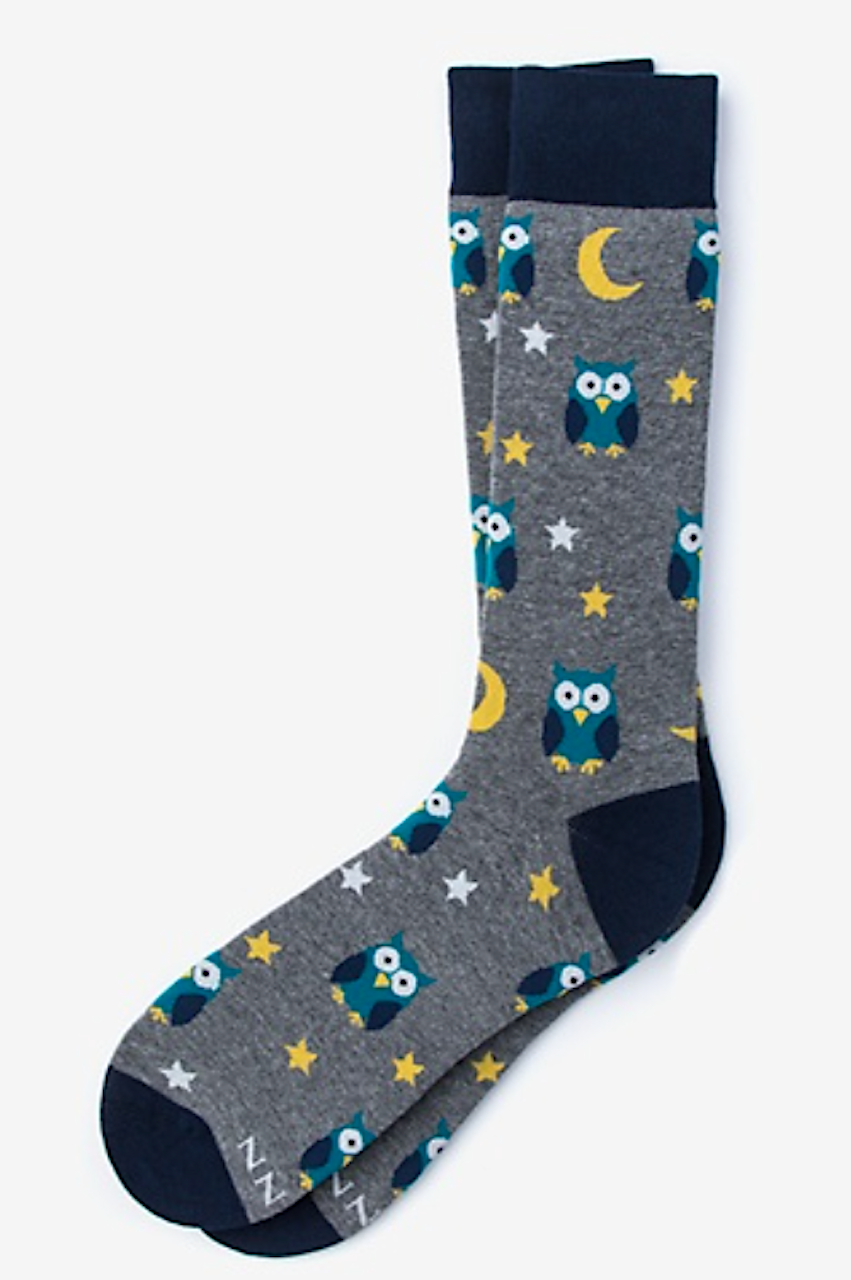 Owl Multicolor His & Hers Socks Photo (1)