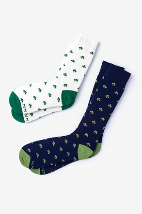 Shamrock His & Hers Socks Multicolor His & Hers Socks