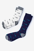 Shark Bait Multicolor His & Hers Socks Photo (0)