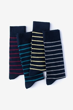 _Stripe Hype 4 Multicolor Sock Pack_
