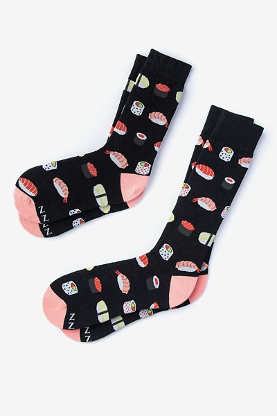 Multicolor Carded Cotton Sushi His & Hers Socks | Ties.com