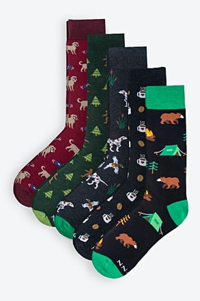 _The Great Outdoors Multicolor Sock Pack_
