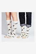 Wiener Dog Multicolor His & Hers Socks Photo (1)