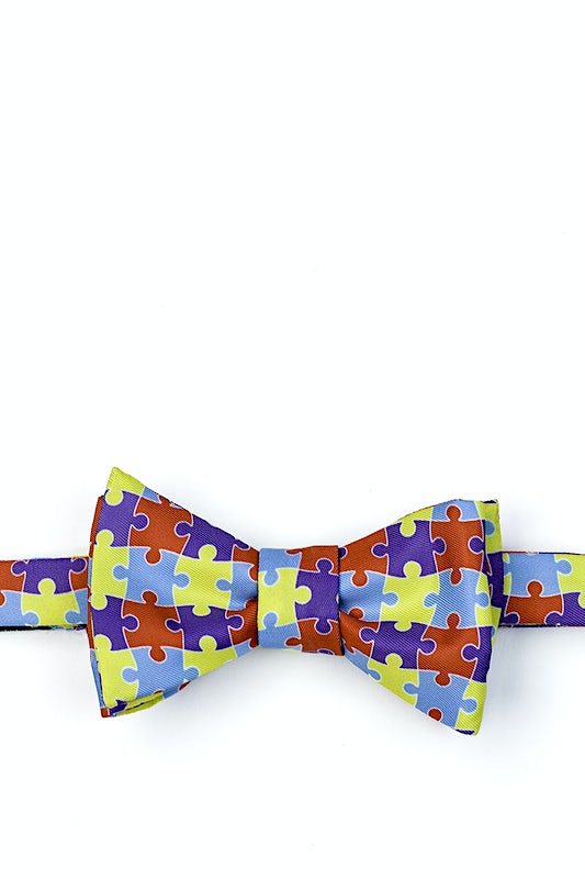 multi color bow tie