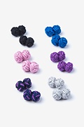 Knot Multicolor Cufflink Set Photo (0)