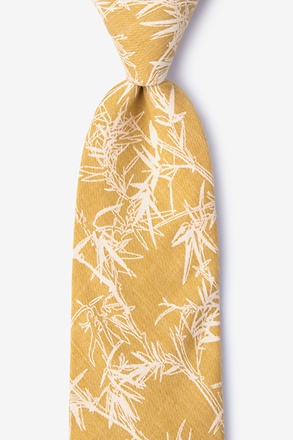 Ace Mustard Extra Long Tie