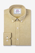 Caden Mustard Business Casual Shirt Photo (0)