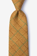 Harley Mustard Extra Long Tie Photo (0)