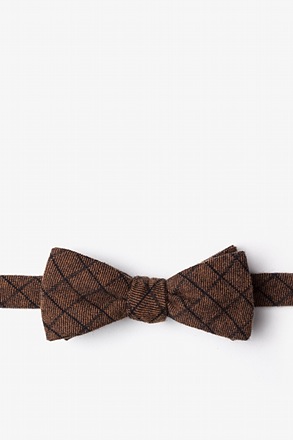 _San Luis Mustard Skinny Bow Tie_