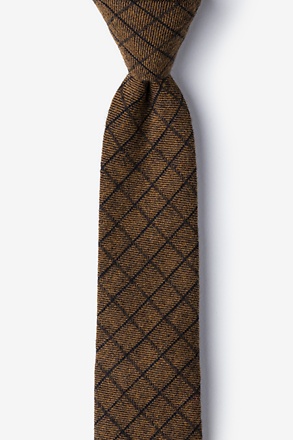 _San Luis Mustard Skinny Tie_