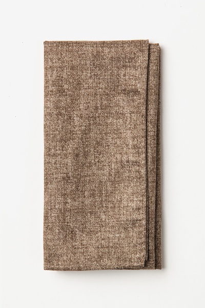 Mustard Cotton Yuma Pocket Square