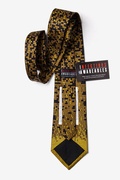 My Doom Cyber Virus Mustard Tie