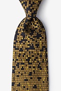 My Doom Cyber Virus Mustard Tie Photo (0)