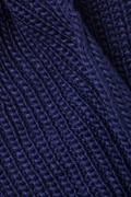 Navy Blue Concord Knit Infinity Scarf Photo (1)
