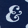 Navy Blue Carded Cotton Ampersand Addict