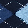 Navy Blue Carded Cotton Argyle Assassin