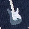 Navy Blue Carded Cotton Born to Shred Medium-Large Sock