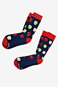 Core Values Navy Blue His & Hers Socks Photo (0)