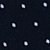 Navy Blue Carded Cotton Dapper Dots