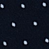 Navy Blue Carded Cotton Dapper Dots Medium-Large Sock