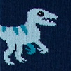 Navy Blue Carded Cotton Dino-mite